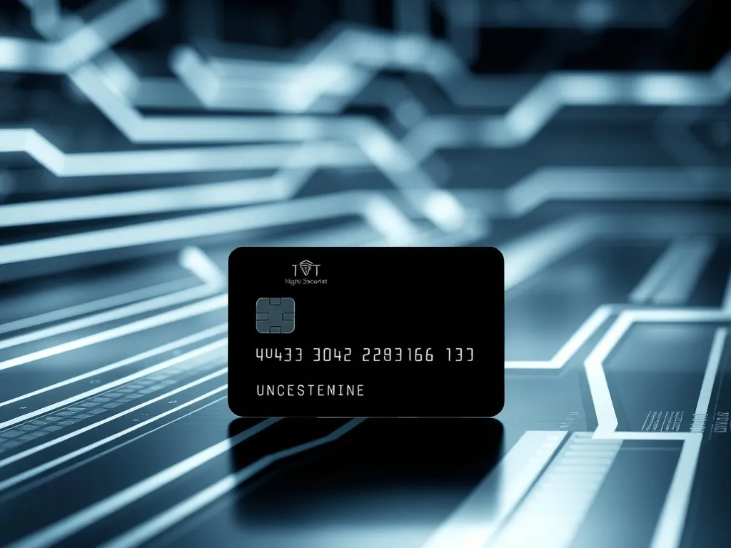 A high-tech digital security background with abstract silver